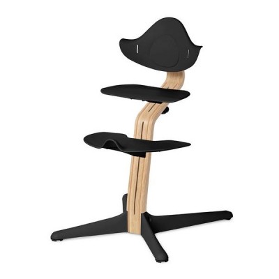 NOMI Highchair + Mini Restraint 多階段成長椅 (黑色)